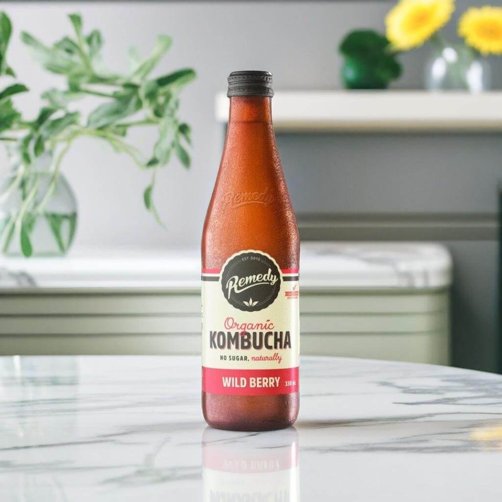 A product Standing on an empty marble table, product photography, shallow depth of field